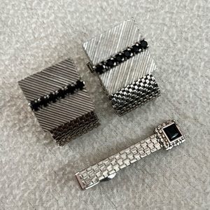 Cuff links & tie pin
